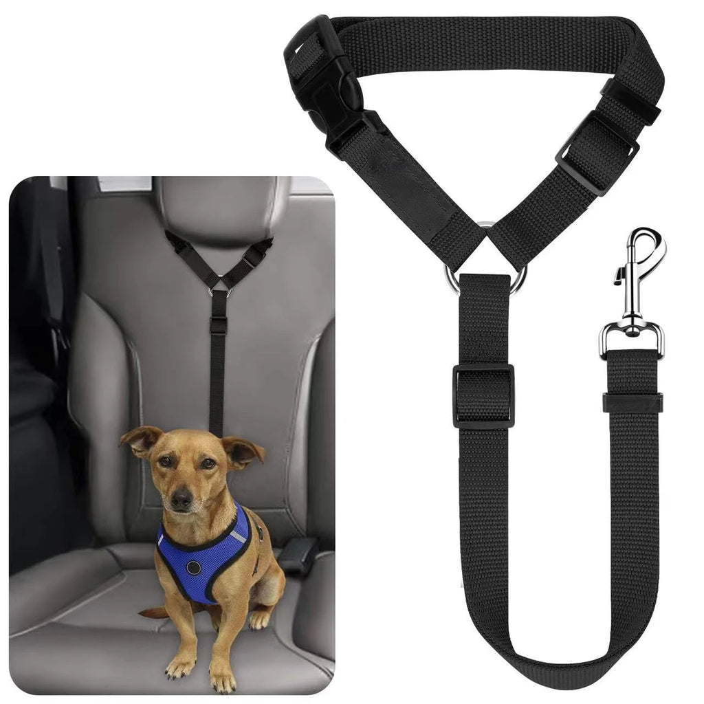 2-in-1 Dog Car Seat Belt – Safety, Comfort &amp; Control on Every Journey